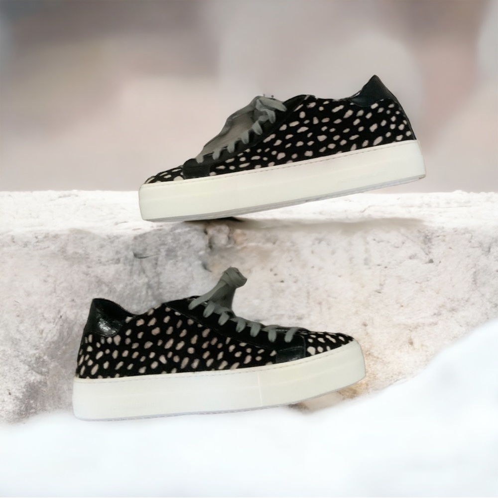 Nib P448 John Calf Hair Sneakers Size 40 $315 View 4